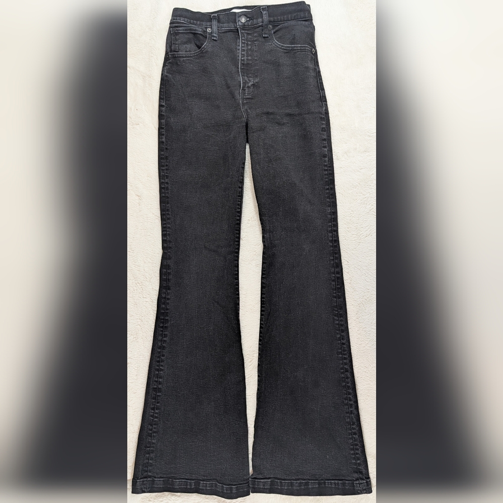 Abercrombie & Fitch Charcoal Flare Jeans